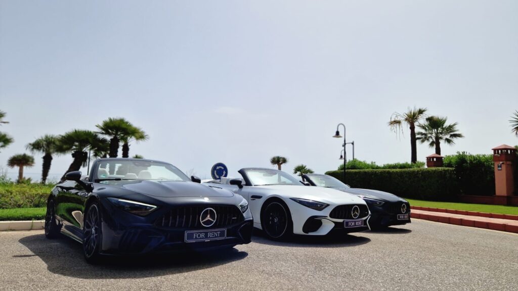 mfinity luxury car rental marbella